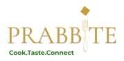 ''Prabbite website logo- recipes,food blog catering services and spice store.''